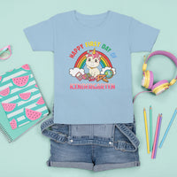 Back to school T Shirt For Kid Happy First Day of Kindergarten Shirt, Unicorn Raibow Coloful Oufit, Gift for Teachers, Kindergarten Teacher TS08 - Wonder Print Shop