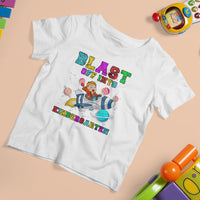 Back to school T Shirt For Kid Blast Off Into Kindergarten Shirt, Spaceship Welcomeback To School Tee, School Gift Casual Tee, First Day of School TS08 - Wonder Print Shop