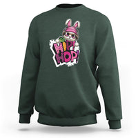 Easter Day Cool Hip Hop Bunny Sweatshirt - Wonder Print Shop