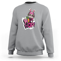 Easter Day Cool Hip Hop Bunny Sweatshirt - Wonder Print Shop