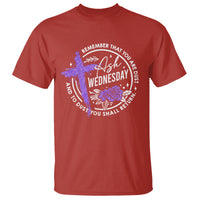 Ash Wednesday T Shirt Remember That You Are Dust Cross Catholic Lent Christian - Wonder Print Shop