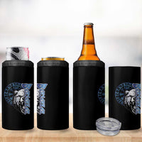 Viking 4 in 1 Can Cooler Tumbler Berserk Bear Warrior Odin Norse Mythology