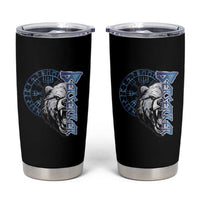 Viking Tumbler Cup Berserk Bear Warrior Odin Norse Mythology