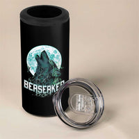 Viking 4 in 1 Can Cooler Tumbler Berserk Wolf Warrior Odin Norse Mythology