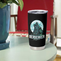 Viking Tumbler Cup Berserk Wolf Warrior Odin Norse Mythology