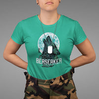 Viking T Shirt Berserk Wolf Warrior Odin Norse Mythology - Wonder Print Shop