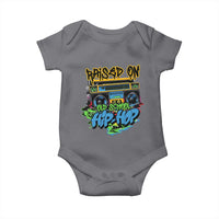 Raised On Old School Hiphop Baby Onesie