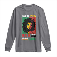 Hip Hop RnB Long Sleeve Shirt I'm A 90's R&B Kinda Girl Retro Cassettle