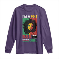 Hip Hop RnB Long Sleeve Shirt I'm A 90's R&B Kinda Girl Retro Cassettle
