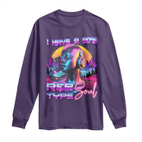 Hip Hop RnB Long Sleeve Shirt I Have A 90's R&B Type Soul Aesthetic
