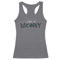 Time Is Money Racerback Tank Top