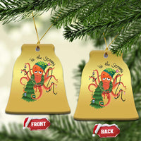 Funny Christmas Tree Octopus Tis The Season Christmas Ornament - Wonder Print Shop