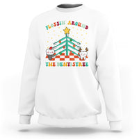 Flossing Around The Dentistree Funny Xmas Dental Hygienist Sweatshirt - Wonder Print Shop