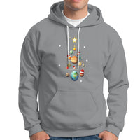 Funny Solar System Space Planets Tree Christmas Hoodie - Wonder Print Shop