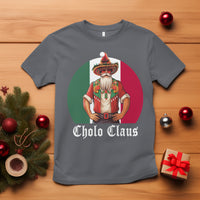 Cholo Claus Christmas Funny Mexican Santa Sombrero Feliz Navidad T Shirt - Wonder Print Shop