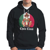 Cholo Claus Christmas Funny Mexican Santa Sombrero Feliz Navidad Hoodie - Wonder Print Shop