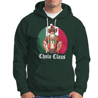 Cholo Claus Christmas Funny Mexican Santa Sombrero Feliz Navidad Hoodie - Wonder Print Shop