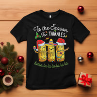 Tis The Season For Tamales Mexican Christmas T Shirt - Wonder Print Shop