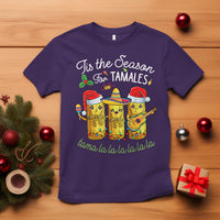 Tis The Season For Tamales Mexican Christmas T Shirt - Wonder Print Shop