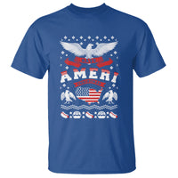 Have Ameri-Christmas USA Patriotic Eagle Xmas T Shirt - Wonder Print Shop