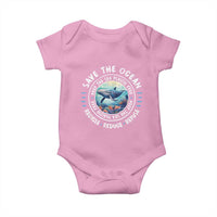 Earth Day Save The Ocean Humpback Whale Baby Onesie