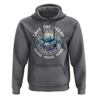 Earth Day Save The Ocean Humpback Whale Hoodie