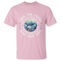 Earth Day Save The Ocean Humpback Whale T Shirt