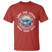 Earth Day Save The Ocean Humpback Whale T Shirt