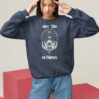 Hex The Patriarchy Feminist Witch Celestial Moon Sweatshirt - Wonder Print Shop