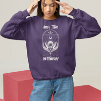 Hex The Patriarchy Feminist Witch Celestial Moon Sweatshirt - Wonder Print Shop