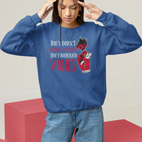 Feminist Witch Sweatshirt They Didn't Burn Witches They Burned Women Rose - Wonder Print Shop