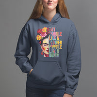 Women's Rights Hoodie Not Fragile Like A Flower Fragile Like A Bomb - Wonder Print Shop