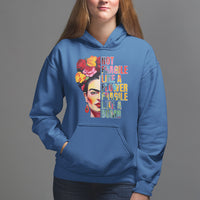 Women's Rights Hoodie Not Fragile Like A Flower Fragile Like A Bomb - Wonder Print Shop