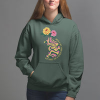 Not Fragile Like A Flower Fragile Like A Bomb Women's Rights RBG Ruth Bader Ginsburg Hoodie - Wonder Print Shop