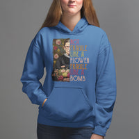 Women's Rights Hoodie RBG Not Fragile Like A Flower Fragile Like A Bomb - Wonder Print Shop
