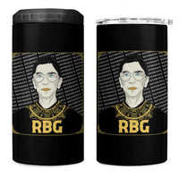 Feminist 4 in 1 Can Cooler Tumbler Notorious RBG Ruth Bader Ginsburg Women's Rights