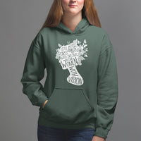 Women's Rights Hoodie Little Girls With Dreams Become Women With Vision - Wonder Print Shop