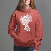 Women's Rights Hoodie Little Girls With Dreams Become Women With Vision - Wonder Print Shop