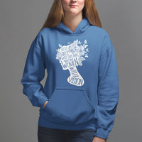 Women's Rights Hoodie Little Girls With Dreams Become Women With Vision - Wonder Print Shop