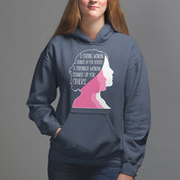 Women's Rights Hoodie A Strong Women Stands Up For Herself A Stronger Woman Stands Up For Others - Wonder Print Shop
