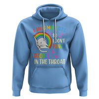 Cat Lover Hoodie I Hug My Cat So I Don't Punch People In The Throat - Wonder Print Shop