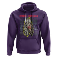 MMIW Hoodie No More Stolen Sisters Stop Missing Murdered Indigenous Women Girl - Wonder Print Shop
