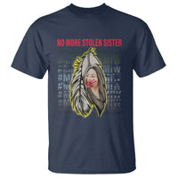 MMIW T Shirt No More Stolen Sisters Stop Missing Murdered Indigenous Women Girl - Wonder Print Shop