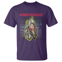 MMIW T Shirt No More Stolen Sisters Stop Missing Murdered Indigenous Women Girl - Wonder Print Shop