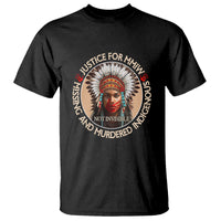 MMIW T Shirt Justice For Missing Murdered Indigenous Women Girl - Wonder Print Shop