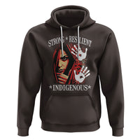 MMIW Hoodie Strong Resilient Indigenous Women Native American - Wonder Print Shop