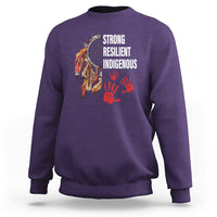 MMIW Sweatshirt Strong Resilient Indigenous Women Native American - Wonder Print Shop