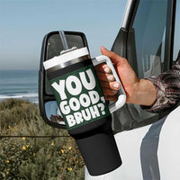 Mental Health Awareness Counselor Therapist Tumbler With Handle You Good Bruh