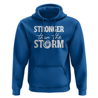 Mental Health Awareness Hoodie Stronger Than The Storm Warrior - Wonder Print Shop