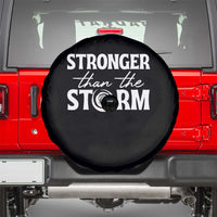 Mental Health Awareness Spare Tire Cover Stronger Than The Storm Warrior